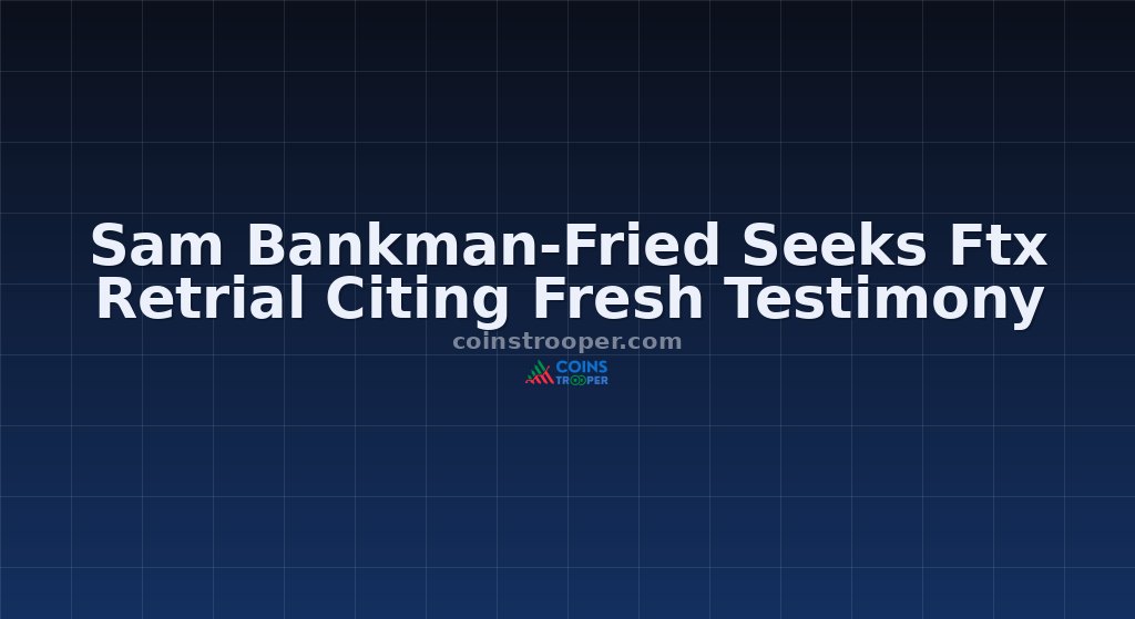 Sam Bankman-Fried Seeks Ftx Retrial Citing Fresh Testimony