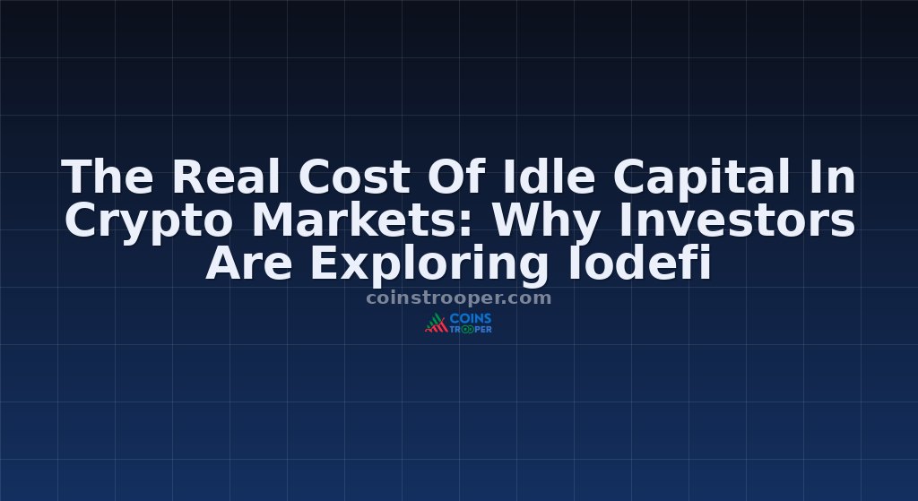 The Real Cost Of Idle Capital In Crypto Markets: Why Investors Are Exploring Iodefi