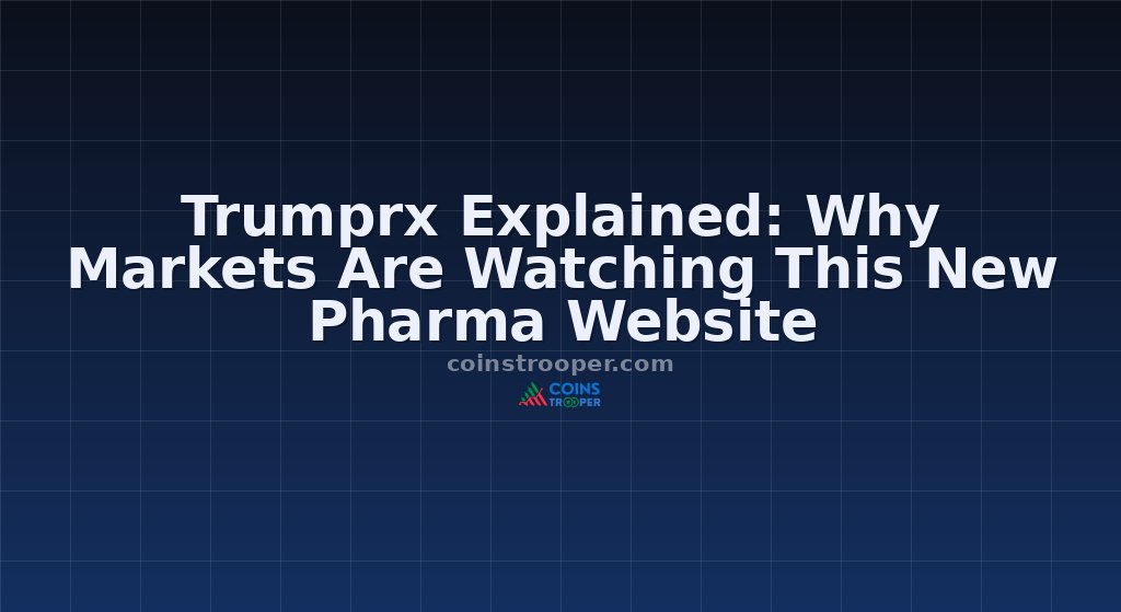 Trumprx Explained: Why Markets Are Watching This New Pharma Website