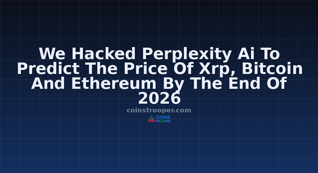 We Hacked Perplexity Ai To Predict The Price Of Xrp, Bitcoin And Ethereum By The End Of 2026