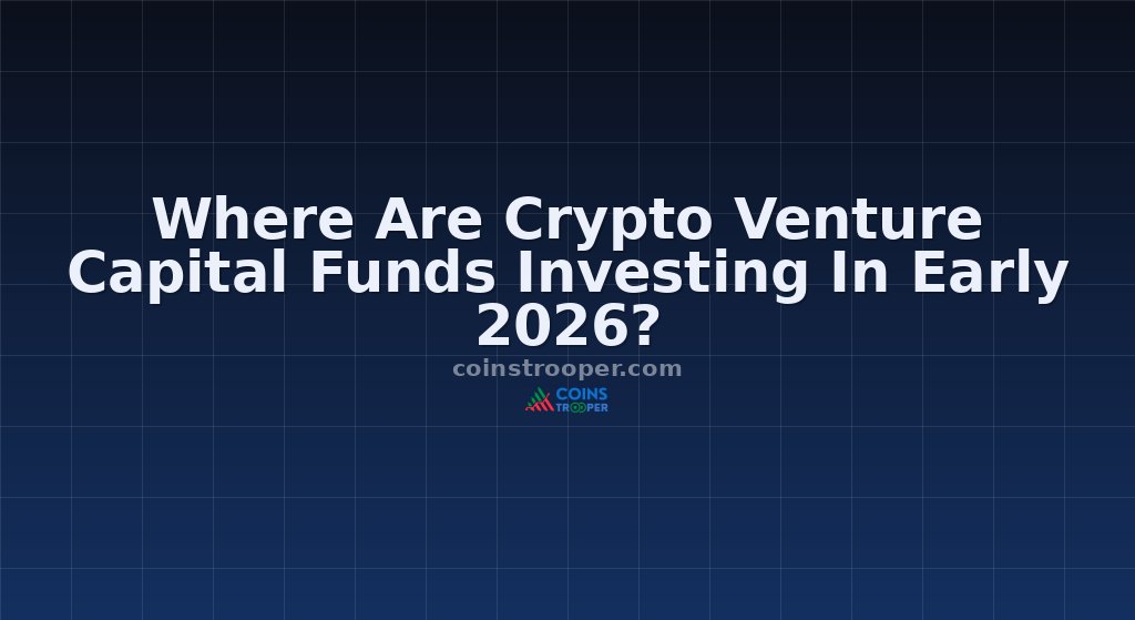 Where Are Crypto Venture Capital Funds Investing In Early 2026?