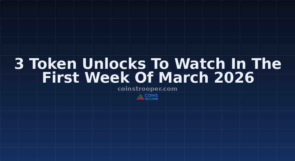 3 Token Unlocks To Watch In The First Week Of March 2026