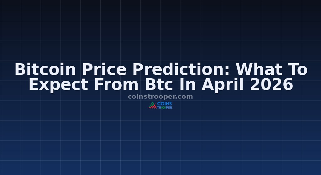 Bitcoin Price Prediction: What To Expect From Btc In April 2026