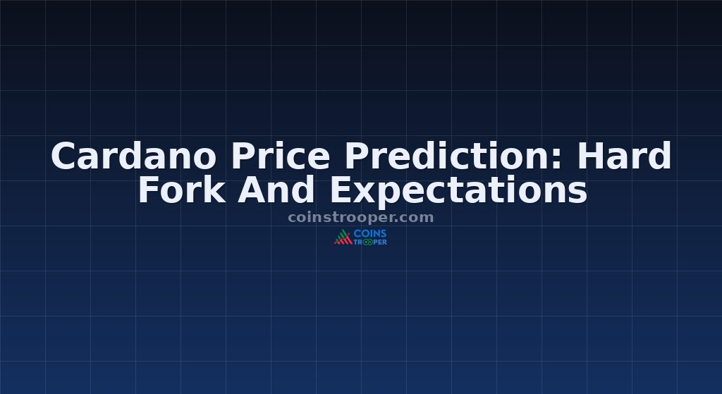 Cardano Price Prediction: Hard Fork And Expectations