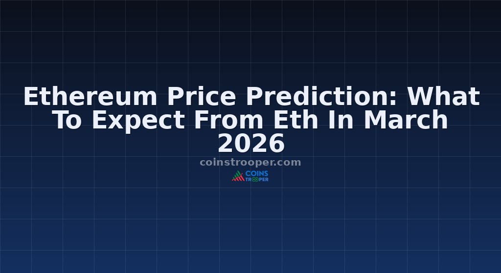 Ethereum Price Prediction: What To Expect From Eth In March 2026