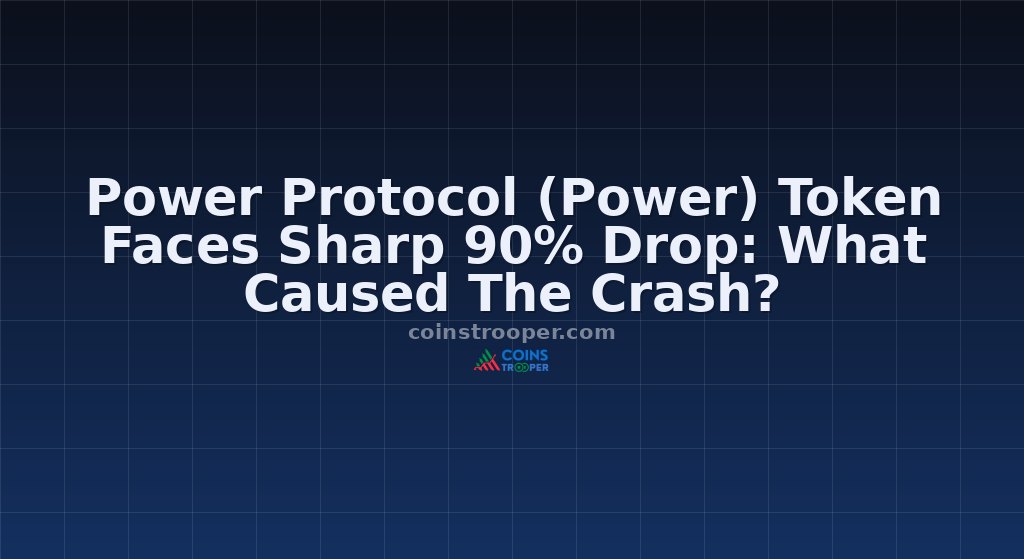 Power Protocol (Power) Token Faces Sharp 90% Drop: What Caused The Crash?
