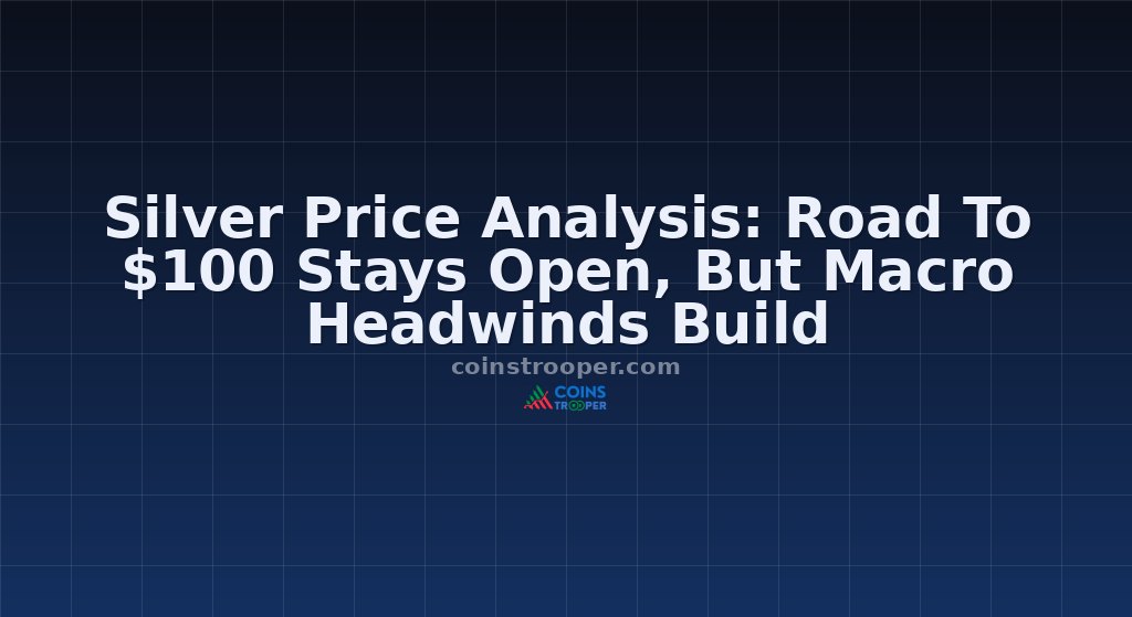 Silver Price Analysis: Road To $100 Stays Open, But Macro Headwinds Build