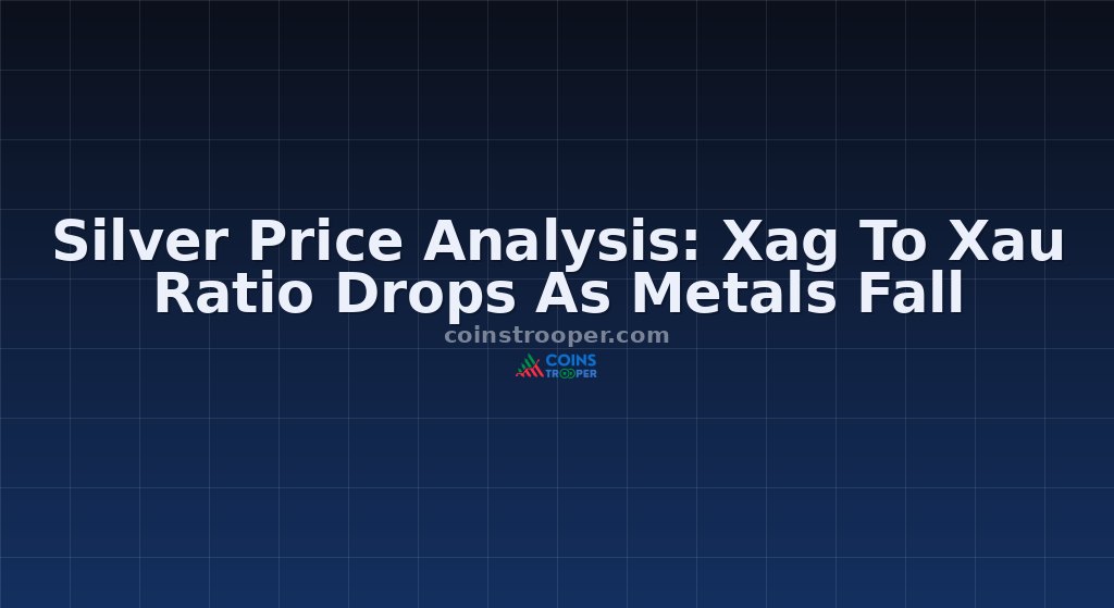 Silver Price Analysis: Xag To Xau Ratio Drops As Metals Fall