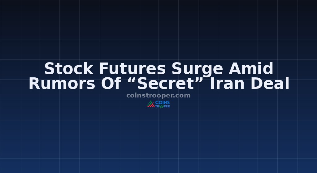 Stock Futures Surge Amid Rumors Of “Secret” Iran Deal