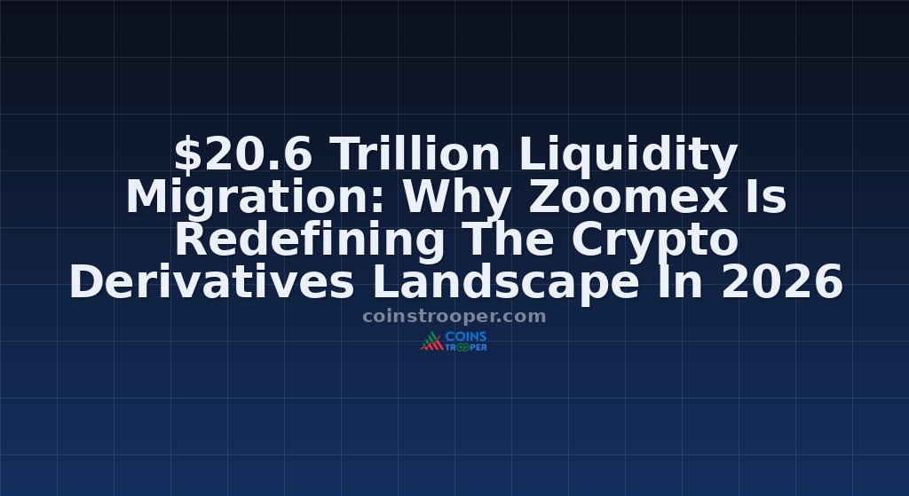$20.6 Trillion Liquidity Migration: Why Zoomex Is Redefining The Crypto Derivatives Landscape In 2026