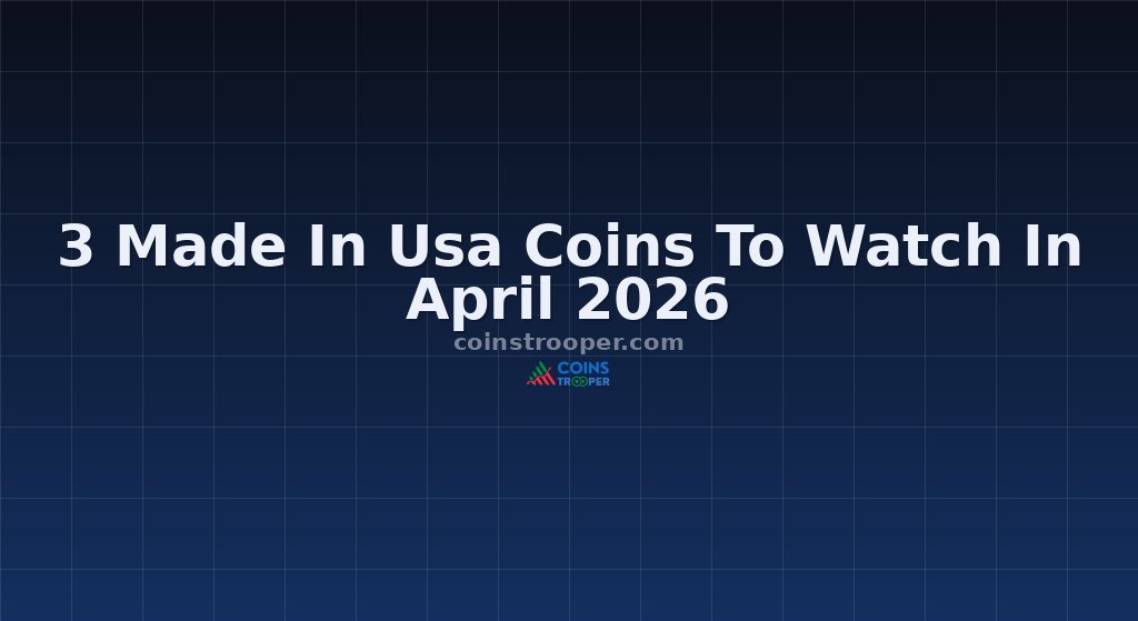 3 Made In Usa Coins To Watch In April 2026
