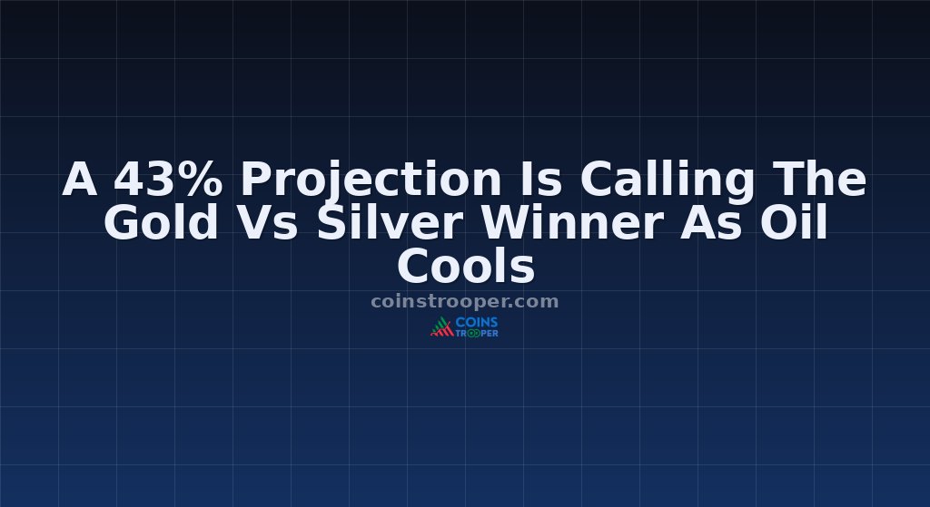 A 43% Projection Is Calling The Gold Vs Silver Winner As Oil Cools