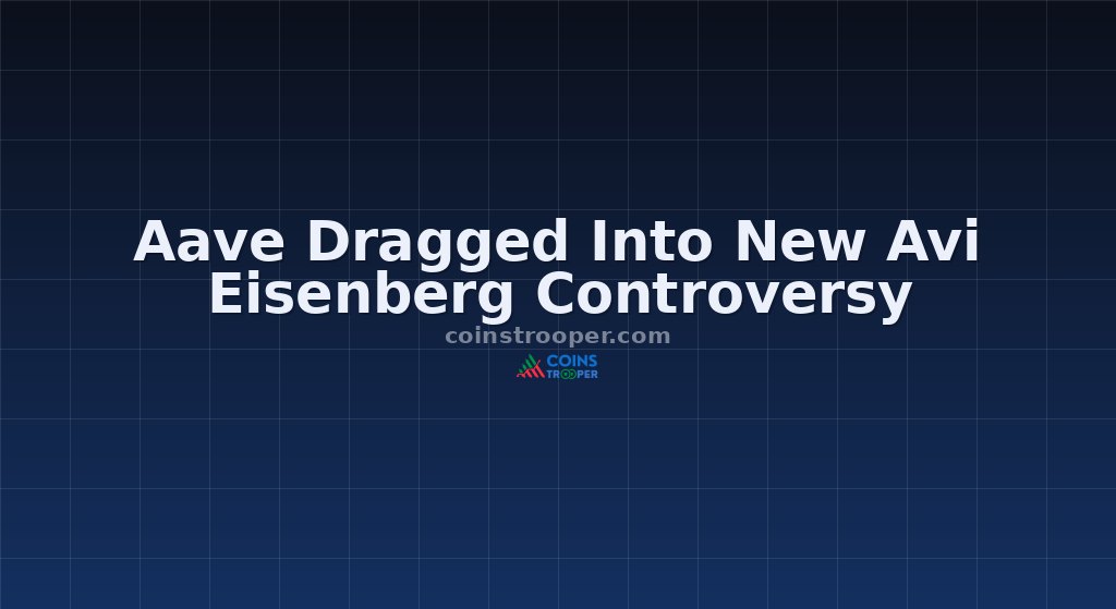 Aave Dragged Into New Avi Eisenberg Controversy