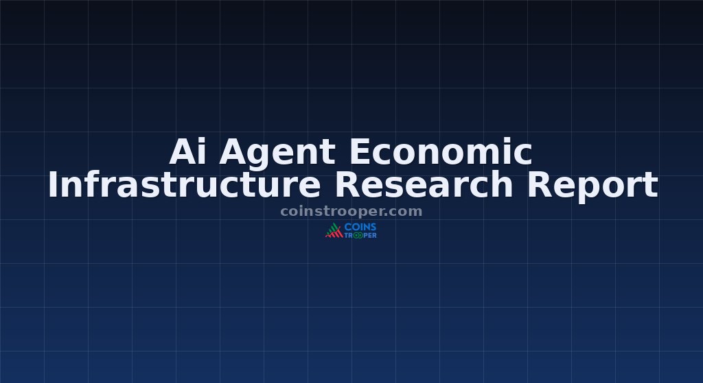 Ai Agent Economic Infrastructure Research Report