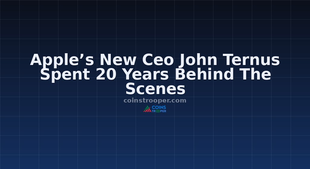 Apple’s New Ceo John Ternus Spent 20 Years Behind The Scenes