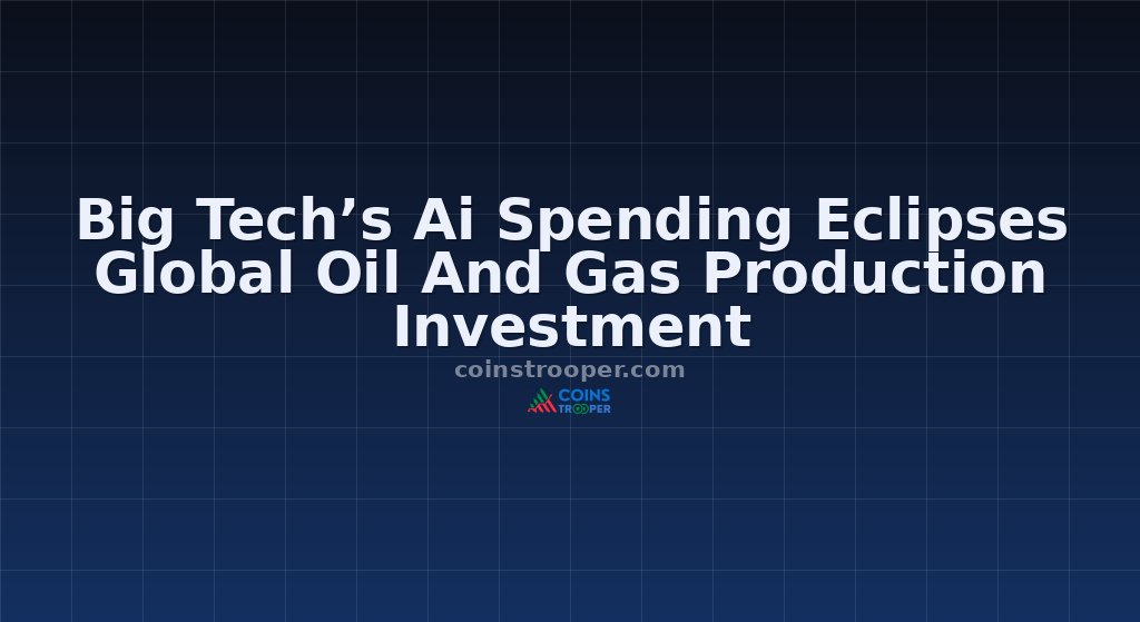 Big Tech’s Ai Spending Eclipses Global Oil And Gas Production Investment