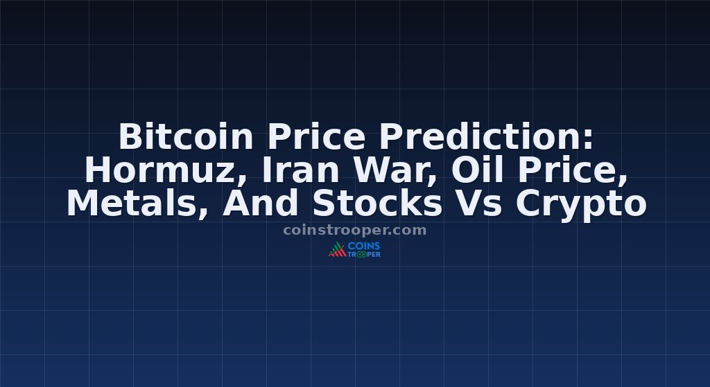 Bitcoin Price Prediction: Hormuz, Iran War, Oil Price, Metals, And Stocks Vs Crypto