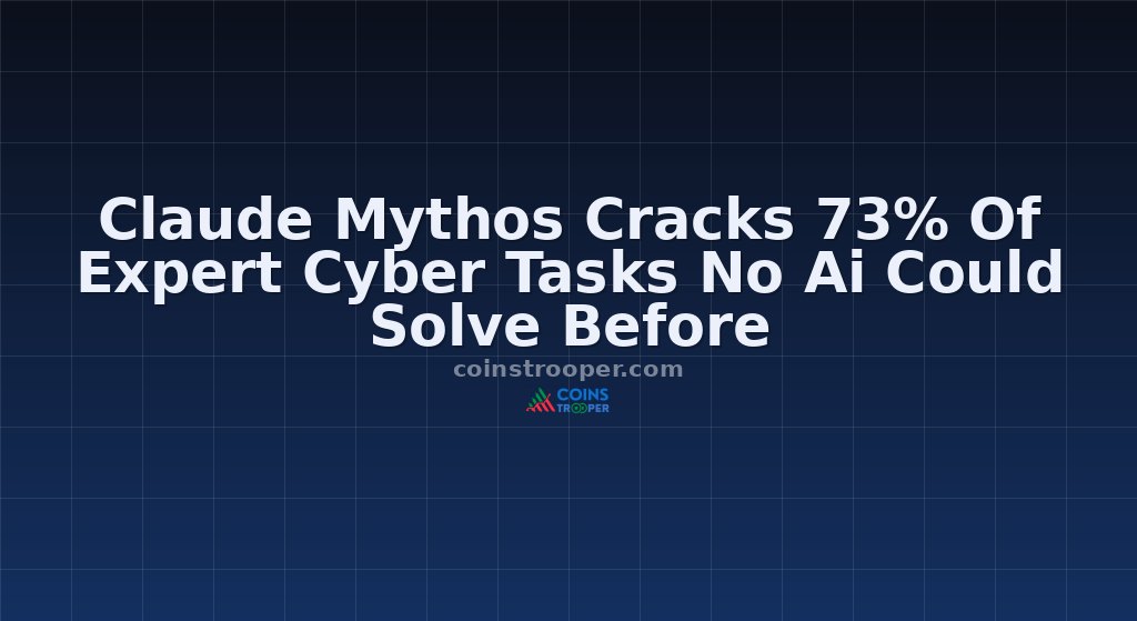 Claude Mythos Cracks 73% Of Expert Cyber Tasks No Ai Could Solve Before