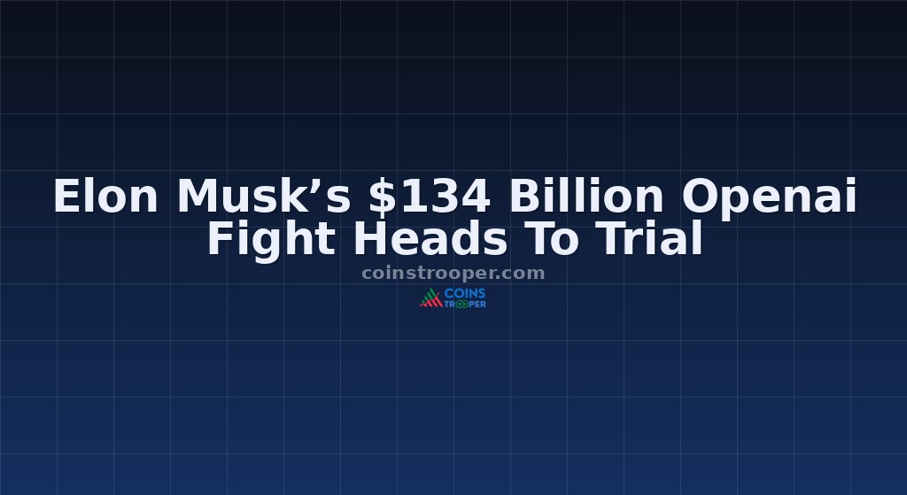 Elon Musk’s $134 Billion Openai Fight Heads To Trial