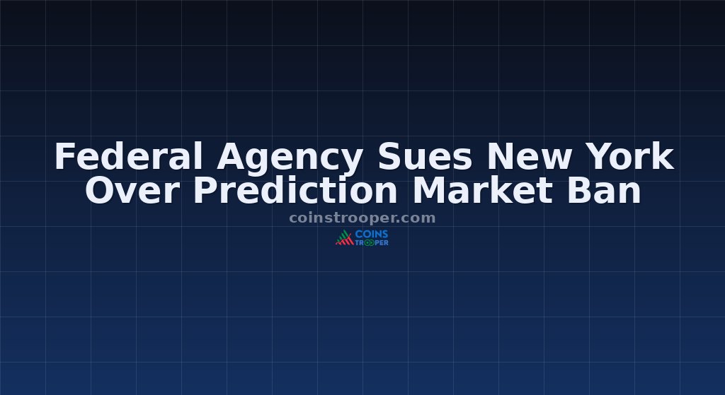 Federal Agency Sues New York Over Prediction Market Ban