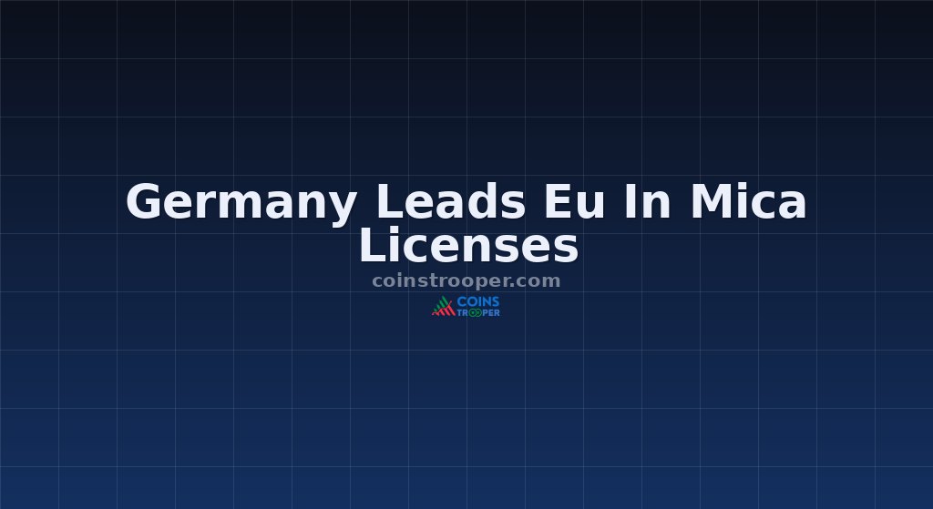 Germany Leads Eu In Mica Licenses