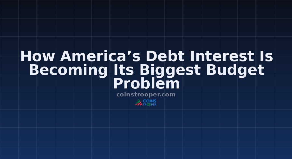 How America’s Debt Interest Is Becoming Its Biggest Budget Problem