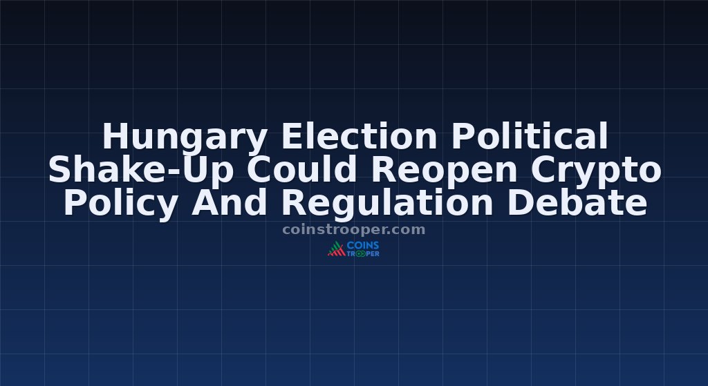 Hungary Election Political Shake-Up Could Reopen Crypto Policy And Regulation Debate