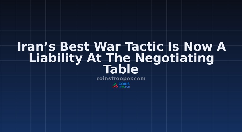 Iran’s Best War Tactic Is Now A Liability At The Negotiating Table