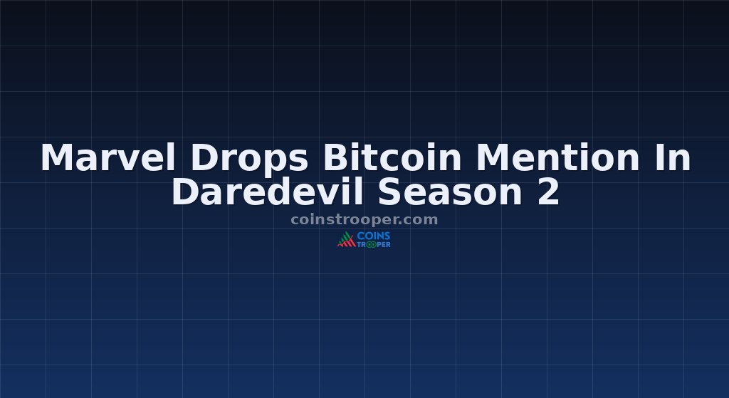 Marvel Drops Bitcoin Mention In Daredevil Season 2