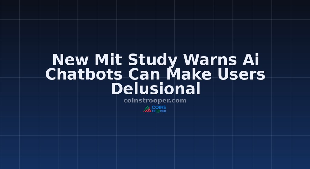 New Mit Study Warns Ai Chatbots Can Make Users Delusional