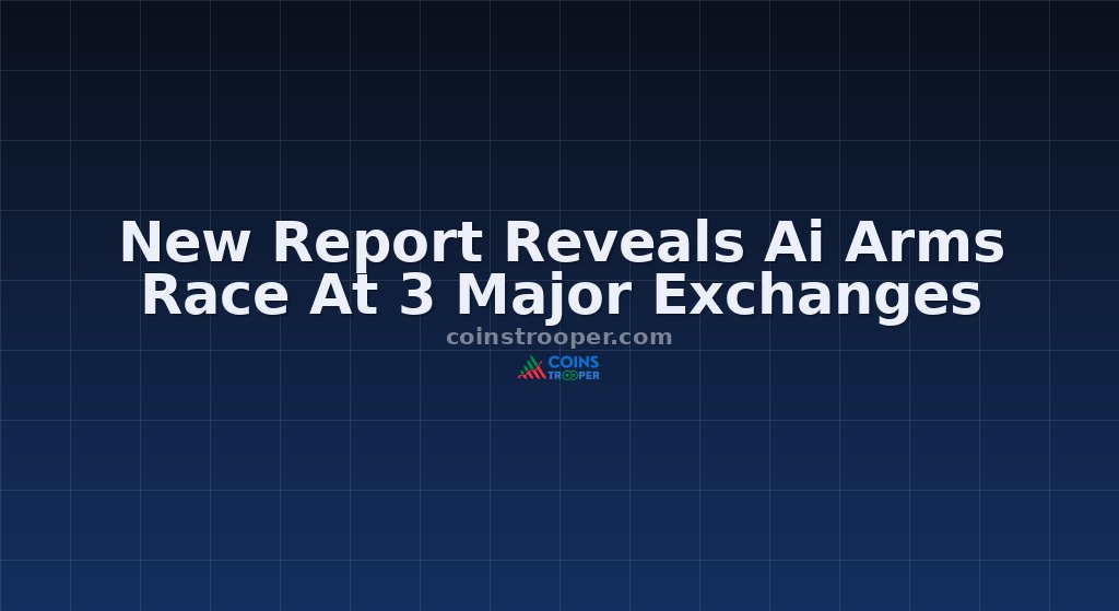 New Report Reveals Ai Arms Race At 3 Major Exchanges