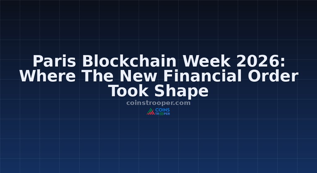 Paris Blockchain Week 2026: Where The New Financial Order Took Shape