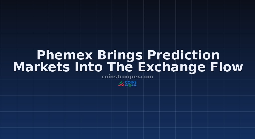 Phemex Brings Prediction Markets Into The Exchange Flow