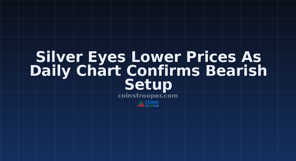 Silver Eyes Lower Prices As Daily Chart Confirms Bearish Setup