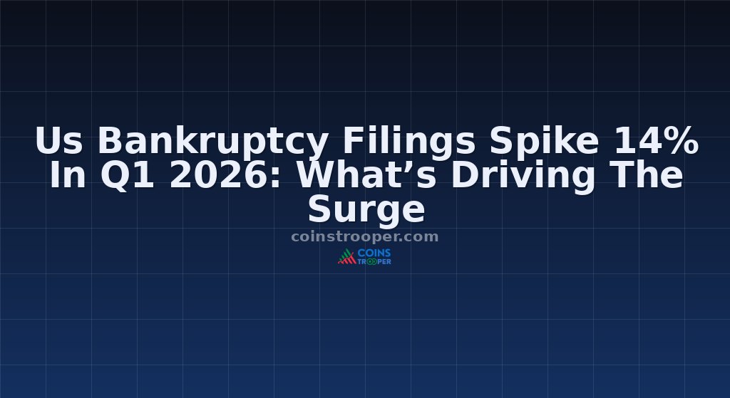 Us Bankruptcy Filings Spike 14% In Q1 2026: What’s Driving The Surge