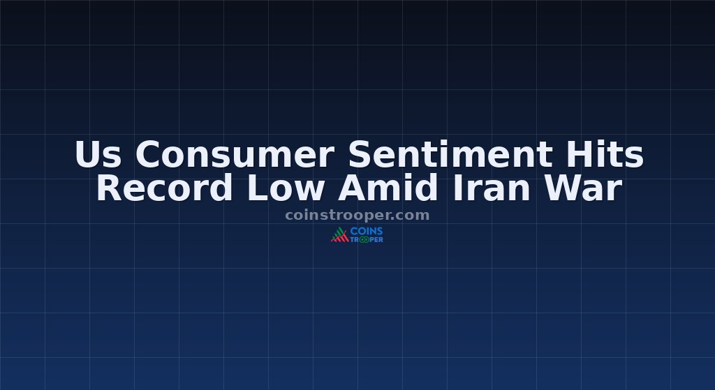 Us Consumer Sentiment Hits Record Low Amid Iran War