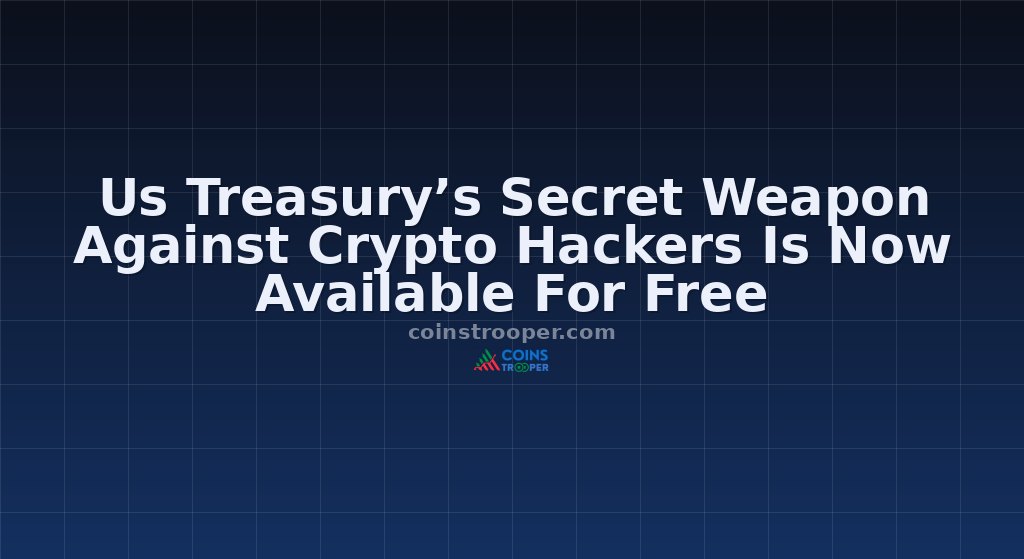 Us Treasury’s Secret Weapon Against Crypto Hackers Is Now Available For Free