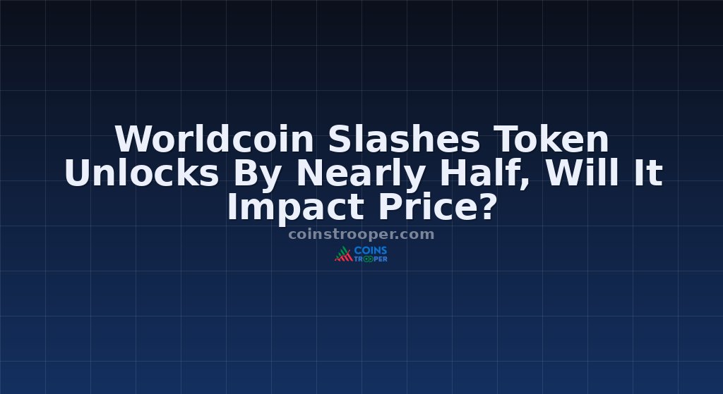 Worldcoin Slashes Token Unlocks By Nearly Half, Will It Impact Price?