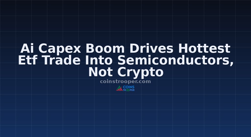 Ai Capex Boom Drives Hottest Etf Trade Into Semiconductors, Not Crypto
