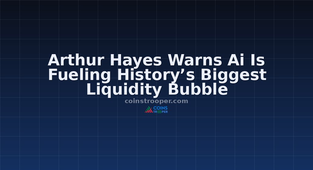Arthur Hayes Warns Ai Is Fueling History’s Biggest Liquidity Bubble