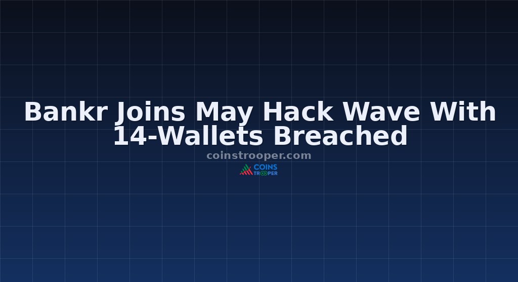 Bankr Joins May Hack Wave With 14-Wallets Breached