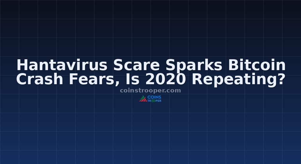 Hantavirus Scare Sparks Bitcoin Crash Fears, Is 2020 Repeating?