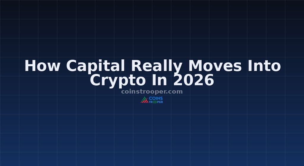 How Capital Really Moves Into Crypto In 2026