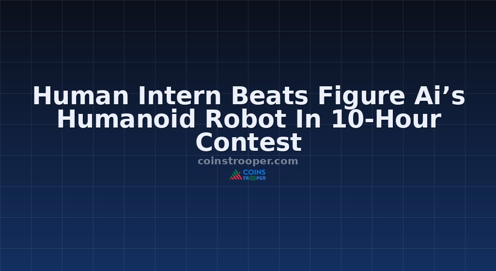 Human Intern Beats Figure Ai’s Humanoid Robot In 10-Hour Contest