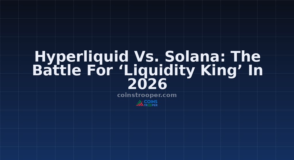 Hyperliquid Vs. Solana: The Battle For ‘Liquidity King’ In 2026