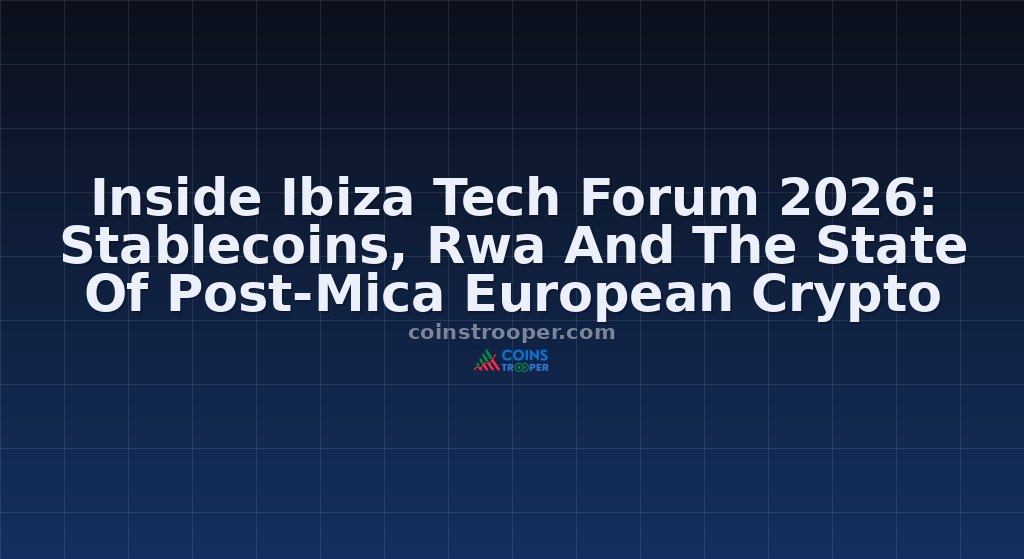 Inside Ibiza Tech Forum 2026: Stablecoins, Rwa And The State Of Post-Mica European Crypto