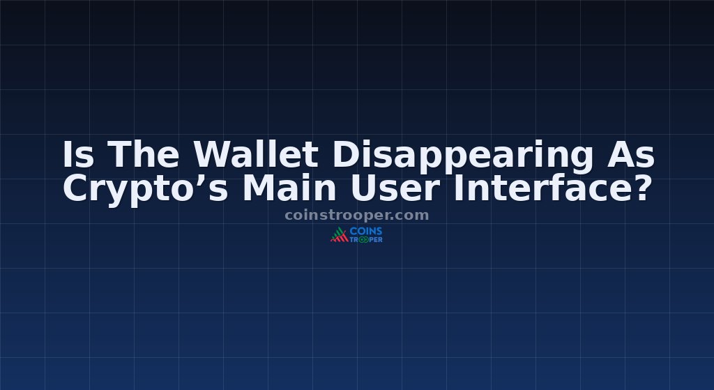 Is The Wallet Disappearing As Crypto’s Main User Interface?