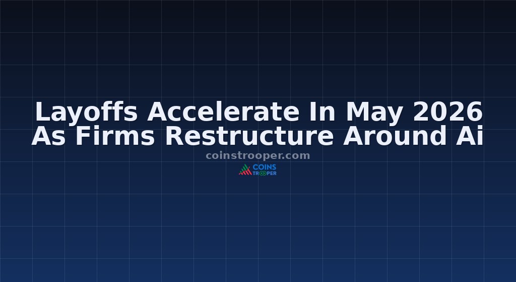 Layoffs Accelerate In May 2026 As Firms Restructure Around Ai