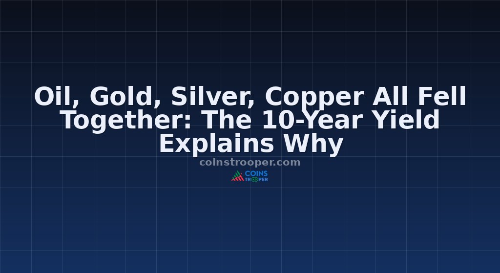 Oil, Gold, Silver, Copper All Fell Together: The 10-Year Yield Explains Why