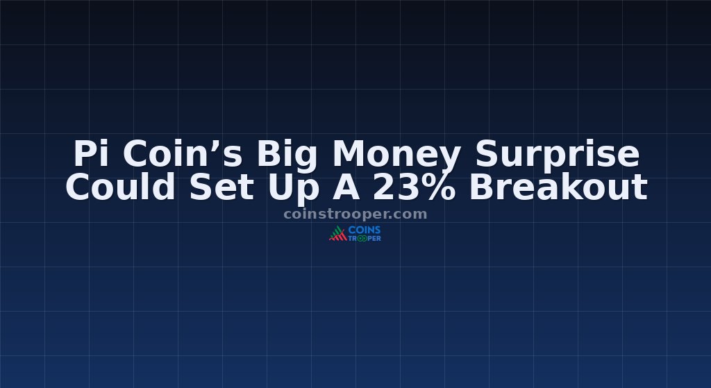 Pi Coin’s Big Money Surprise Could Set Up A 23% Breakout